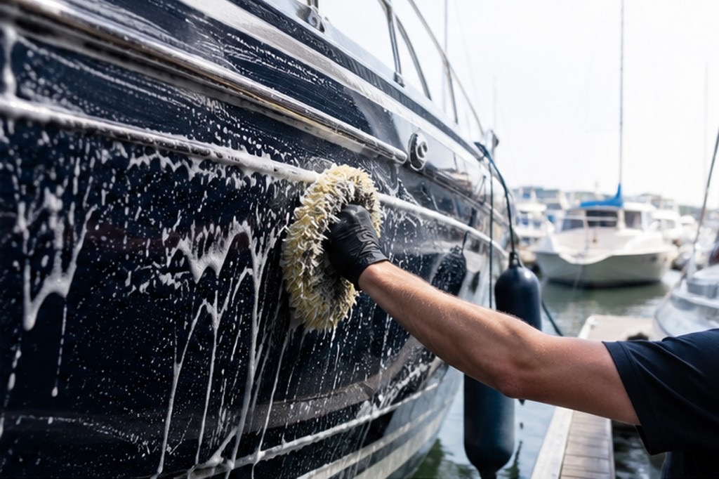 Marine exterieur en romp detailing